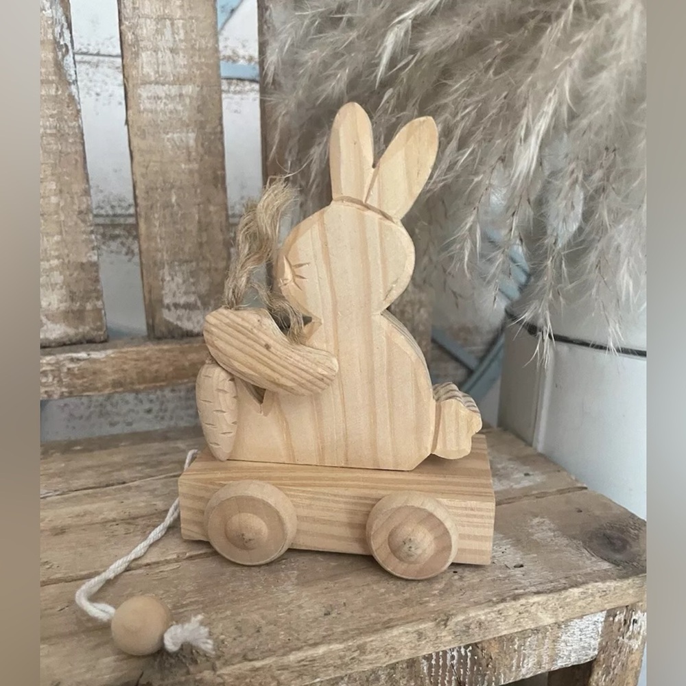 Crafters Edition Make It Your Own Bunny Bunny On Wheels NWT!